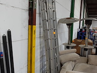 2x aluminium ladder - afbeelding 2 van  9