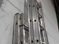 2x aluminium ladder - afbeelding 3 van  9