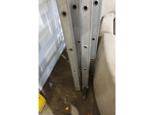 2x aluminium ladder - afbeelding 4 van  9