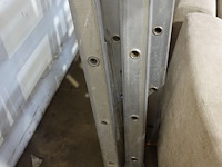 2x aluminium ladder - afbeelding 4 van  9