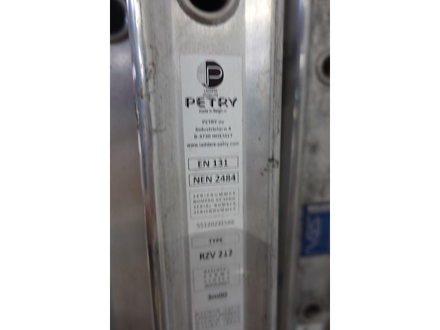 2x aluminium ladder - afbeelding 5 van  9