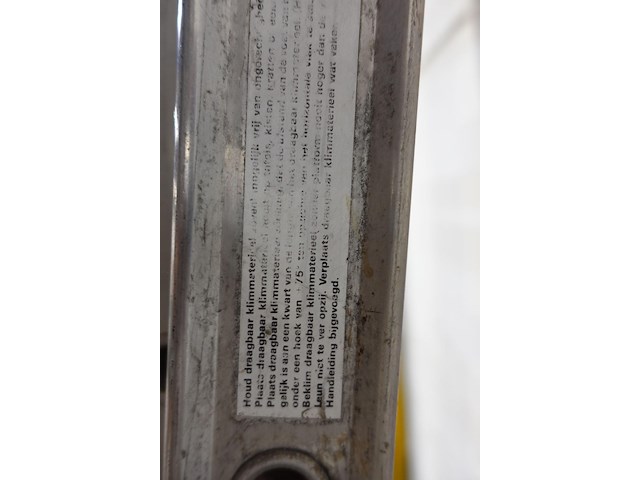 2x aluminium ladder - afbeelding 7 van  9