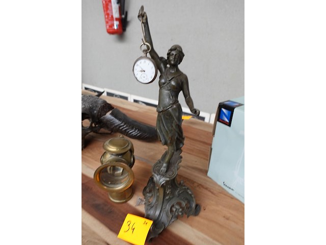 2x antieke decoratie - afbeelding 3 van  4
