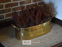 2x antieke koperen bloembak - afbeelding 3 van  3