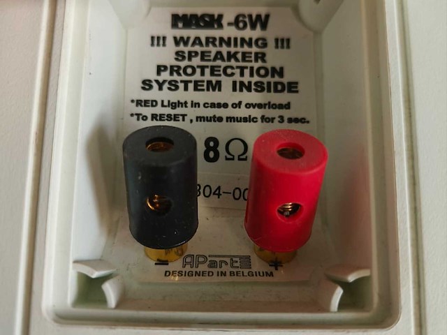 2x apart 6w - speaker - afbeelding 2 van  2