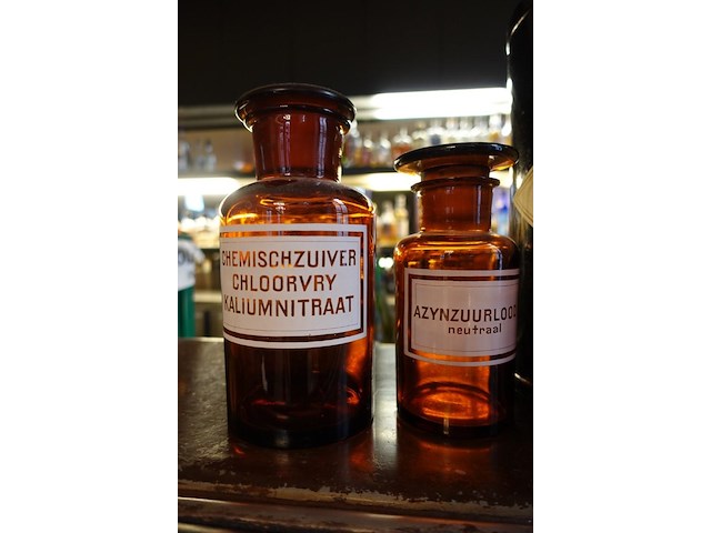 2x apothekersfles - afbeelding 3 van  4