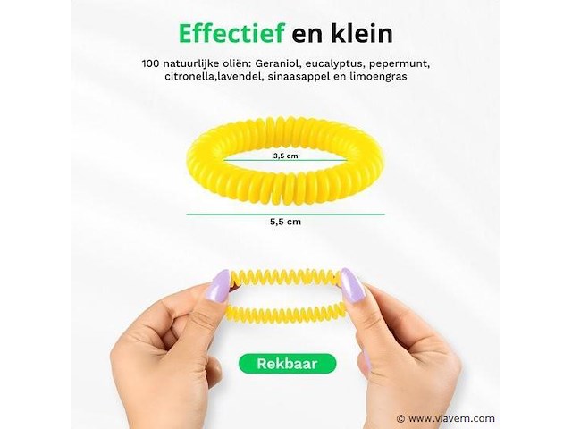 2x armband antimug - afbeelding 3 van  5