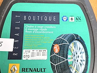 2x autobatterij en set sneeuwkettingen - afbeelding 3 van  5