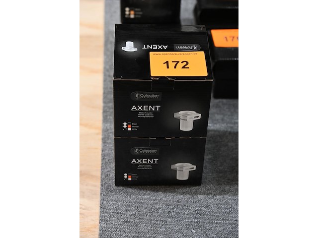 2x axent bekerhouder wit - afbeelding 1 van  1