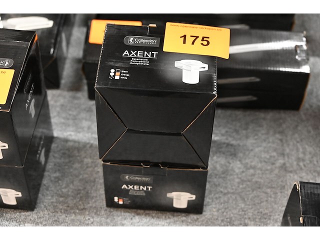 2x axent bekerhouder wit - afbeelding 1 van  1