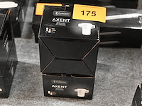 2x axent bekerhouder wit - afbeelding 1 van  1