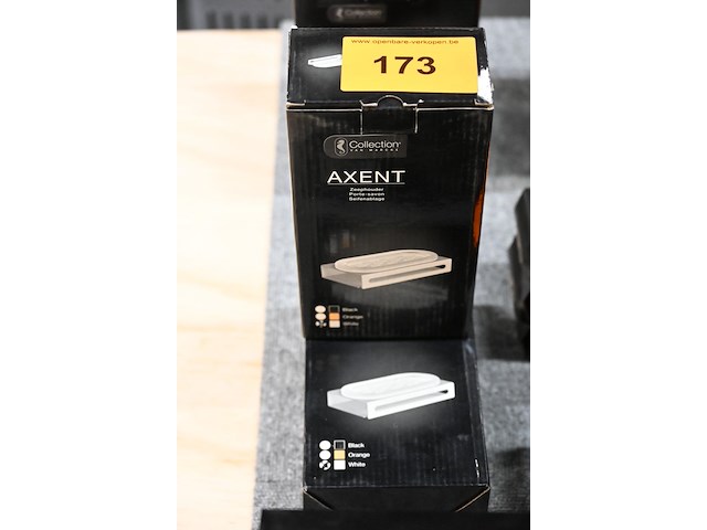 2x axent zeephouder wit - afbeelding 1 van  1