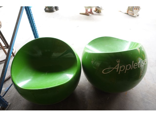 2x ball chair appeltiser - afbeelding 2 van  3