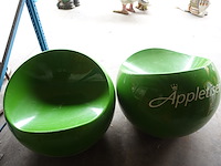 2x ball chair appeltiser - afbeelding 2 van  3