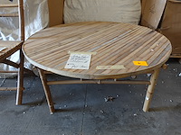 2x bamboe salontafel - afbeelding 1 van  4