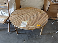 2x bamboe salontafel - afbeelding 3 van  4