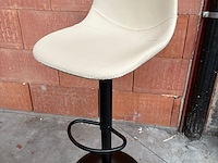 2x barstoel beige - afbeelding 2 van  2