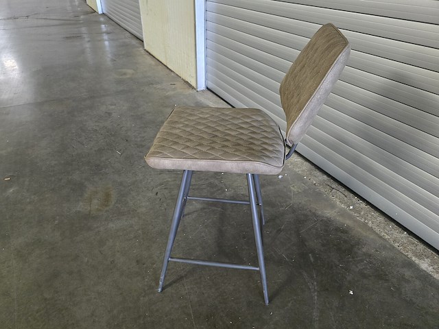 2x barstoel bruin (draaibaar 180 graden) - afbeelding 3 van  6