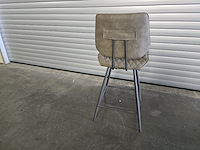 2x barstoel bruin (draaibaar 180 graden) - afbeelding 5 van  6