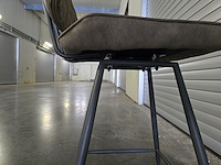 2x barstoel bruin (draaibaar 180 graden) - afbeelding 6 van  6