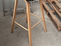 2x barstoel metalen onderstel - afbeelding 1 van  1