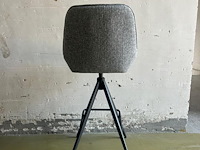 2x barstoel oasis grey met draaifuntie - afbeelding 2 van  3