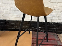 2x barstoel oker - afbeelding 2 van  2