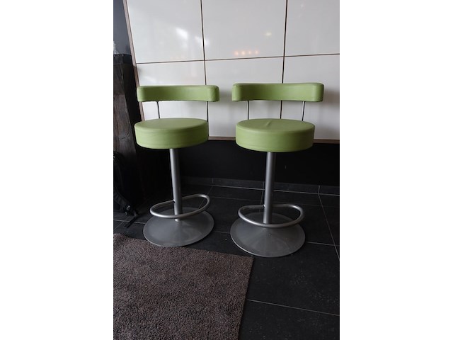 2x barstoel uniec - afbeelding 1 van  2