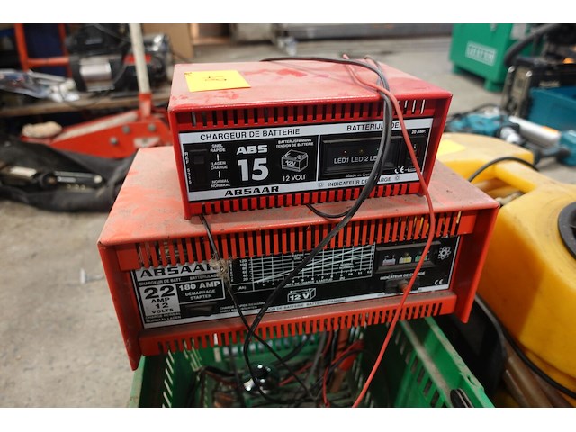 2x batterijlader absaar - afbeelding 4 van  6