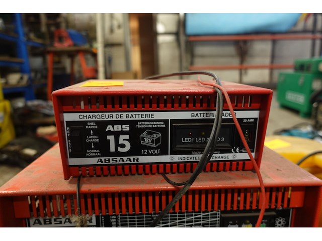 2x batterijlader absaar - afbeelding 5 van  6