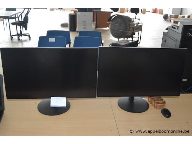 2x beeldscherm, lenovo, werking niet gekend - afbeelding 1 van  2