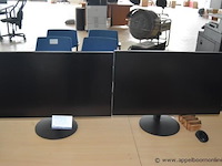 2x beeldscherm, lenovo, werking niet gekend - afbeelding 1 van  2