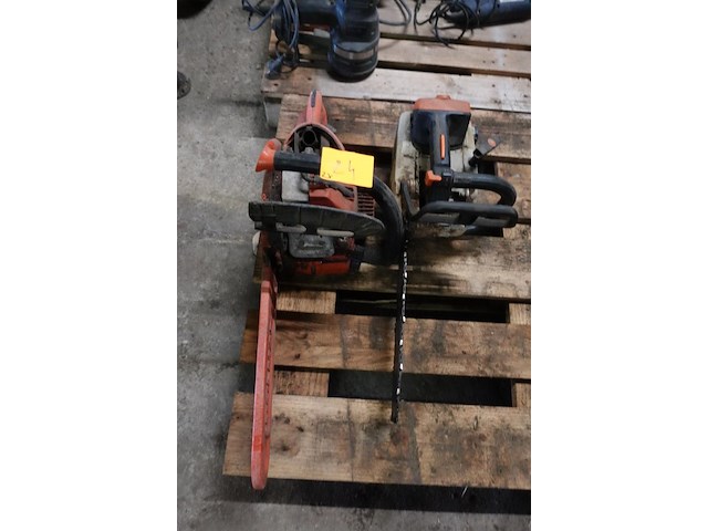 2x benzine kettingzaag stihl/ dolmar - afbeelding 1 van  4