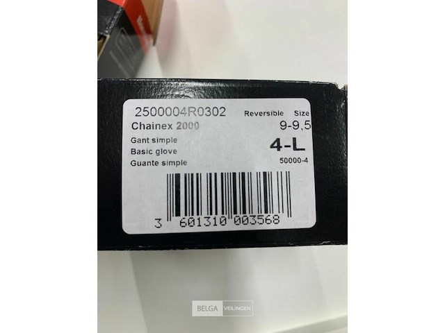 2x beschermingshandschoen - afbeelding 4 van  4