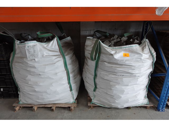 2x bigbag graniet kinderkoppen - afbeelding 1 van  7