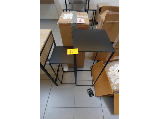 2x bijzettafel j-line - afbeelding 2 van  3