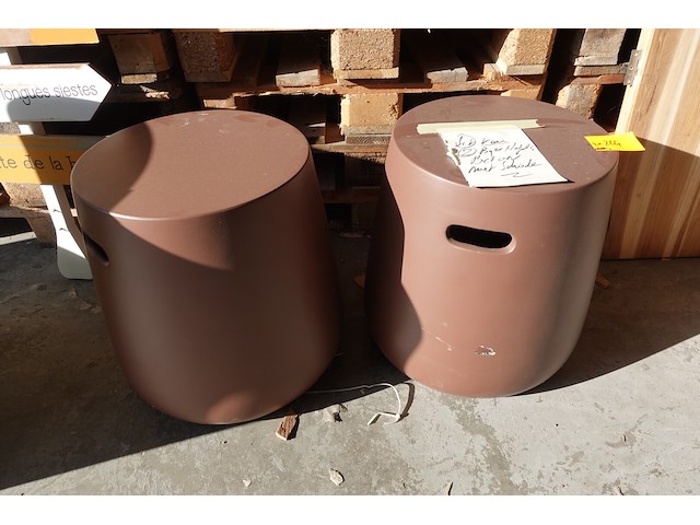 2x bijzettafel - afbeelding 1 van  4