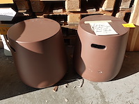 2x bijzettafel - afbeelding 1 van  4