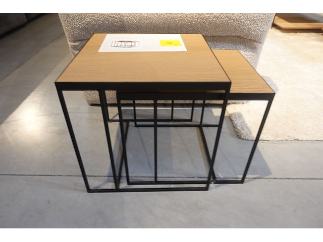 2x bijzettafel - afbeelding 1 van  4