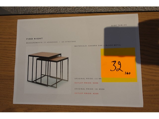 2x bijzettafel - afbeelding 4 van  4
