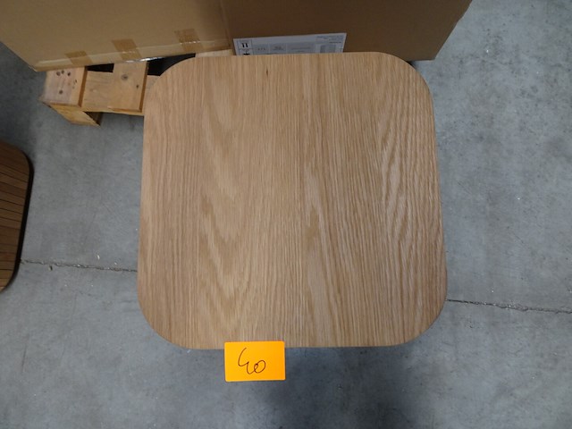 2x bijzettafel/nachttafel blueground - afbeelding 4 van  4