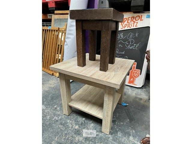 2x bijzettafeltje - afbeelding 2 van  2