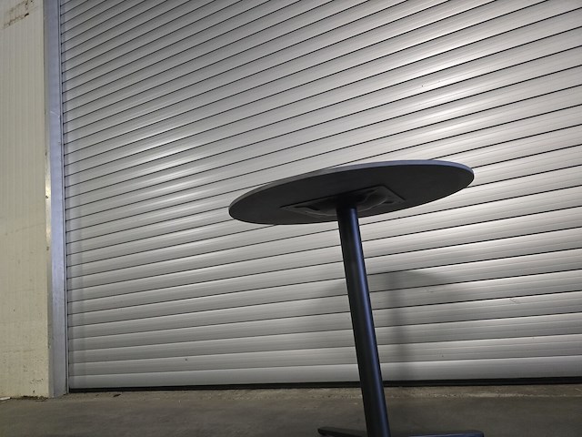 2x bistro keramiek nero zwart rond 68cm - afbeelding 2 van  6