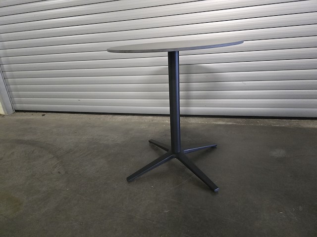 2x bistro keramiek nero zwart rond 68cm - afbeelding 3 van  6