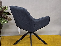 2x blauwe draaibare stoel - afbeelding 5 van  5