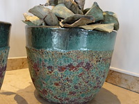 2x bloempot - afbeelding 3 van  4