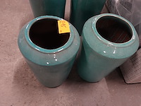 2x bloempot - afbeelding 2 van  2