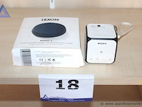 2x bluetooth speaker, lexon mino l en sony srs-x11, werking niet gekend