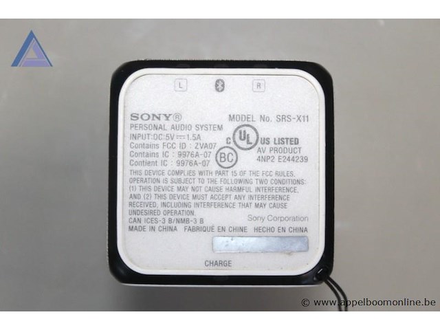 2x bluetooth speaker, lexon mino l en sony srs-x11, werking niet gekend - afbeelding 3 van  3