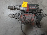 2x boorhamer metabo & black&decker